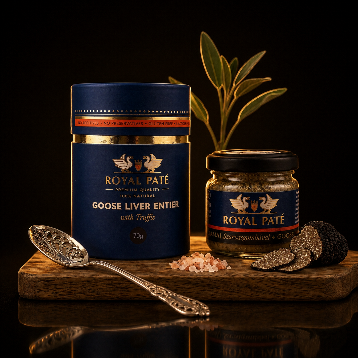 Premium Goose Liver Entier with Truffle - Amber & Truffle Artisanal Selection
